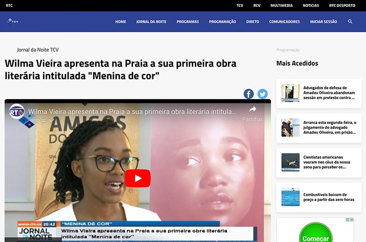 Fotografia — Wilma Vieira apresenta em Cabo Verde o seu livro