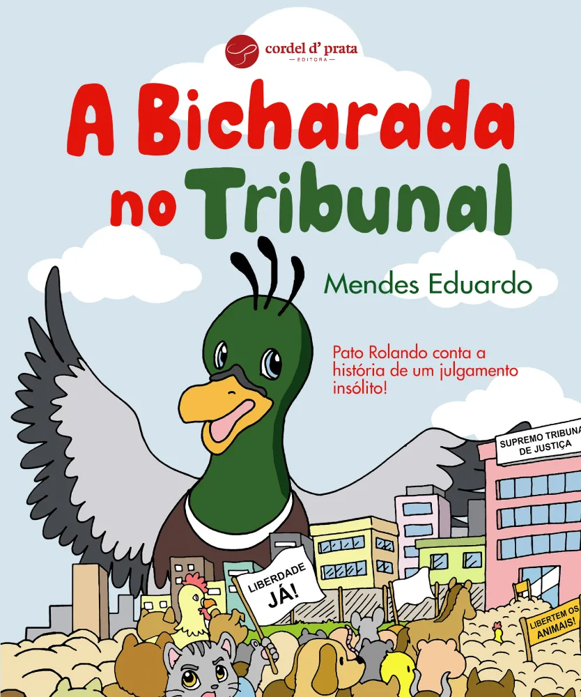 Capa de A Bicharada no Tribunal