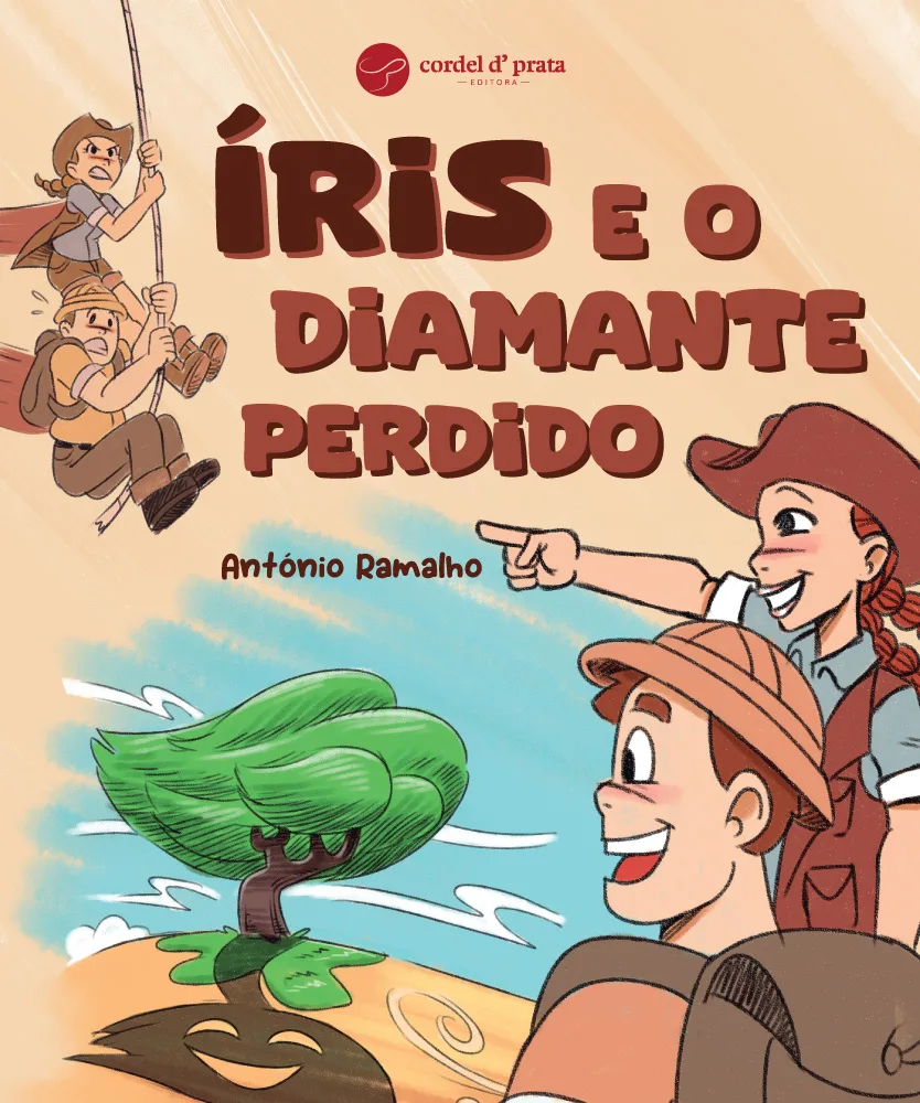 Capa de Íris e o diamante perdido