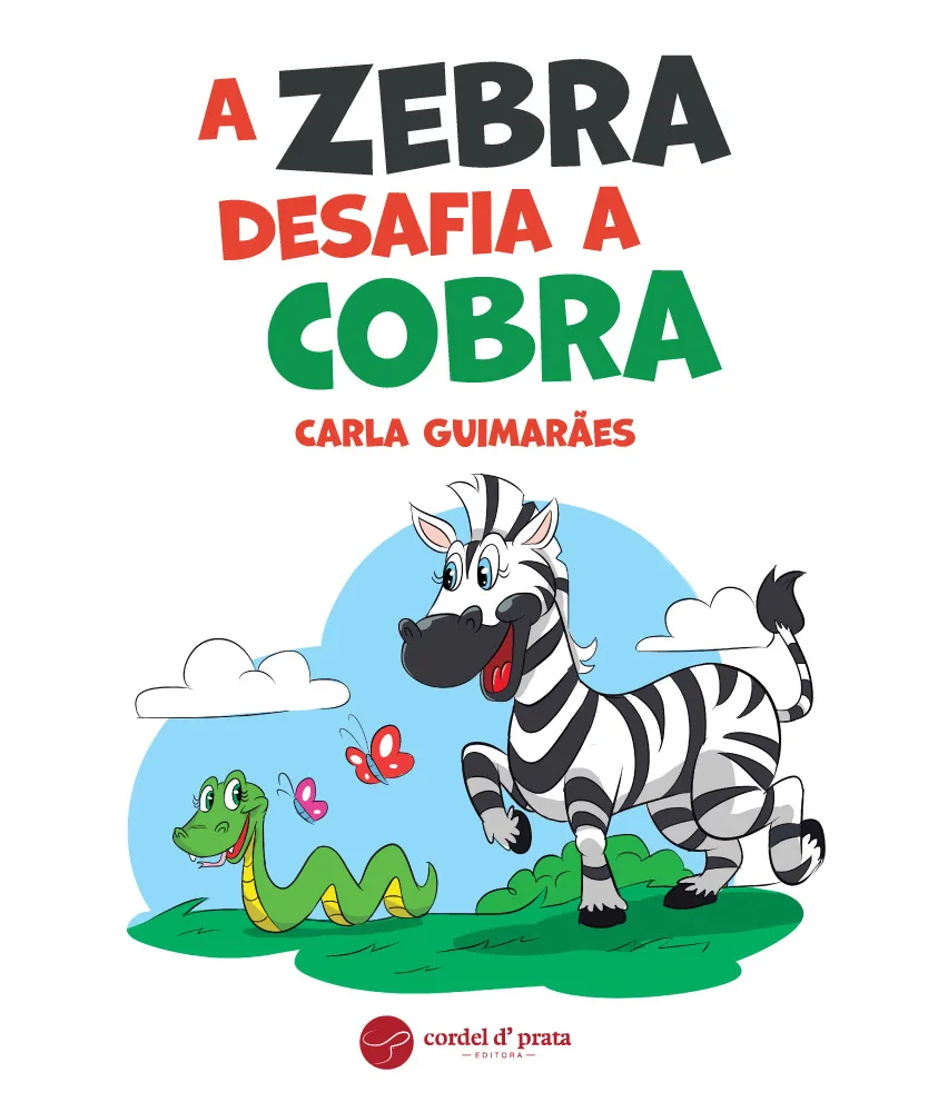 Capa de A Zebra desafia a cobra