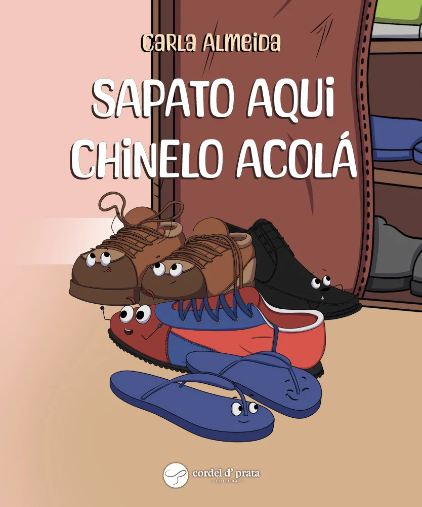 Capa de Sapato aqui chinelo acolá