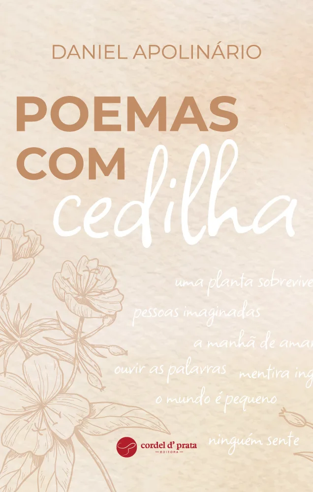Capa de Poemas com cedilha