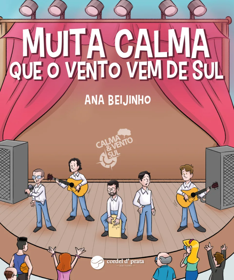 Capa de Muita calma que o vento vem de sul
