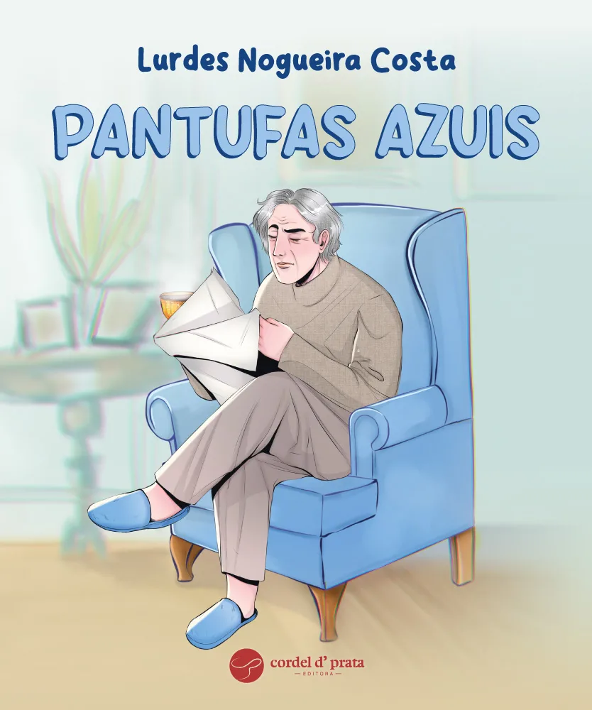 Capa de Pantufas Azuis