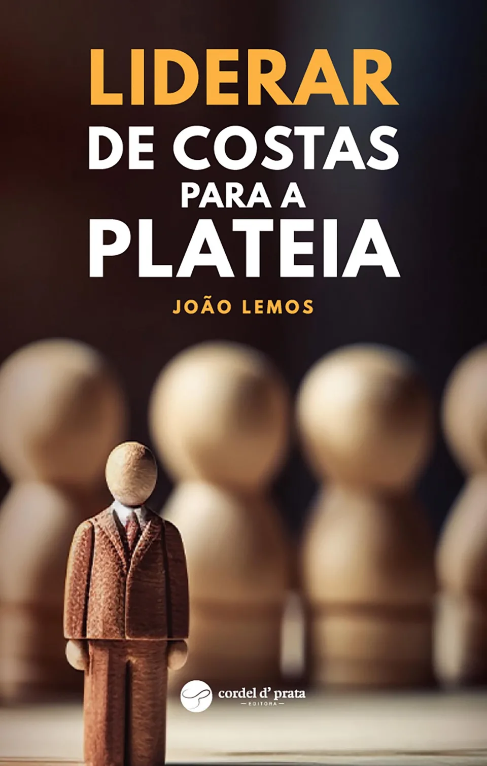 Capa de Liderar de costas para a plateia