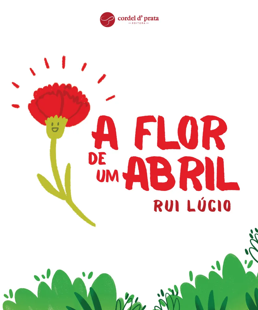 Capa de A flor de um Abril
