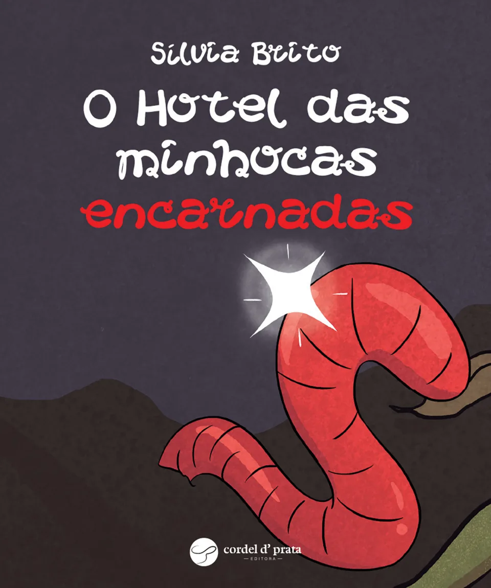 Capa de O Hotel das minhocas encarnadas