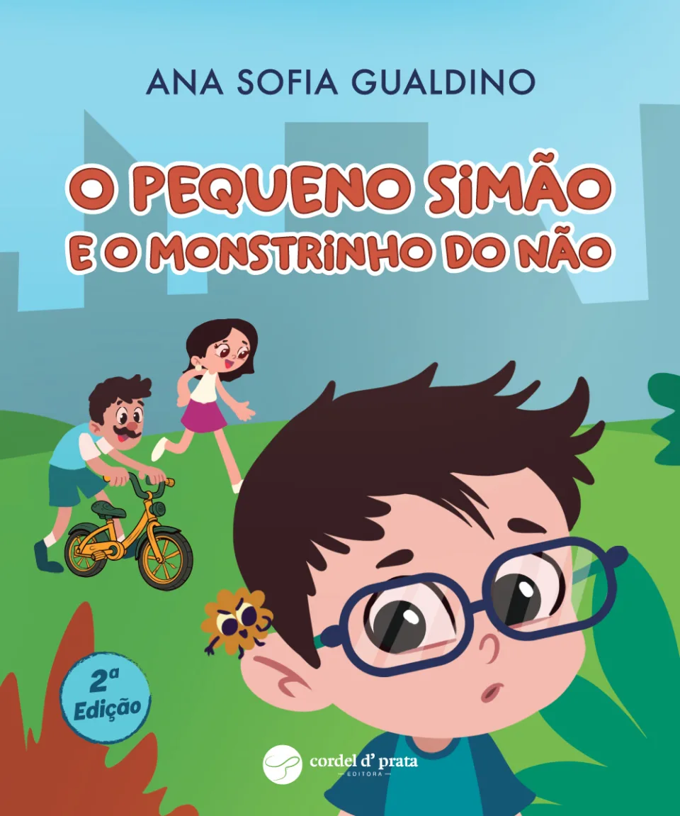 Capa de O Pequeno Simão e o Monstrinho do Não