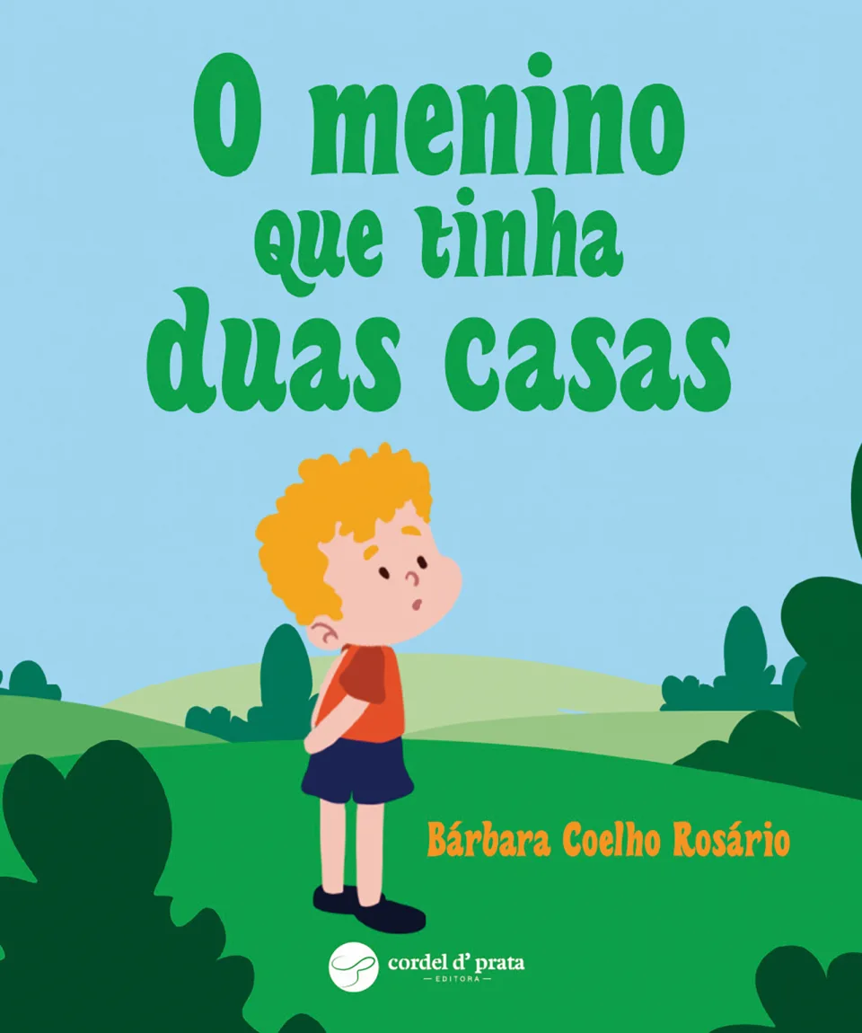 Capa de O menino que tinha duas casas