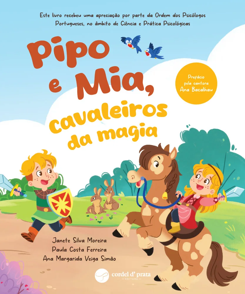 Capa de Pipo e Mia, cavaleiros da magia