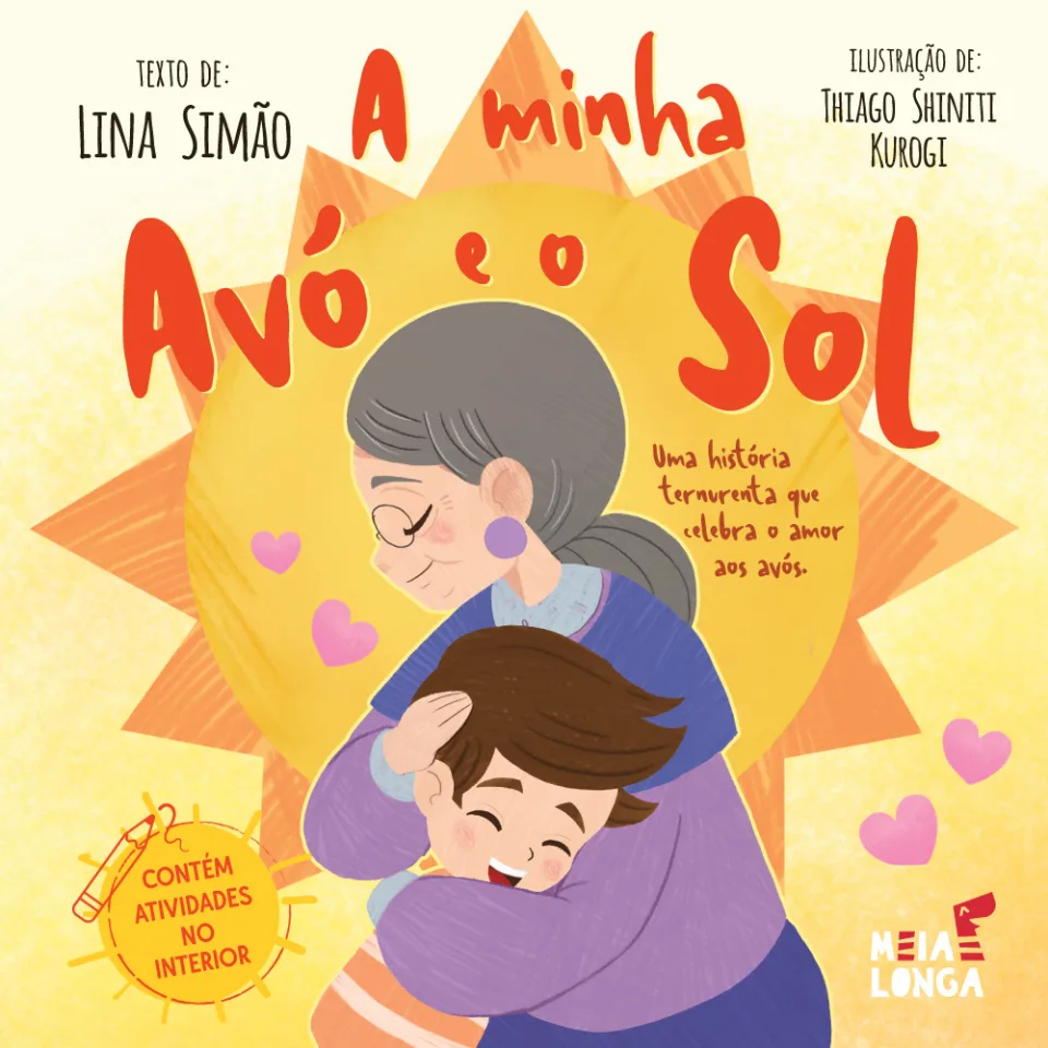 Capa de A minha avó e o Sol