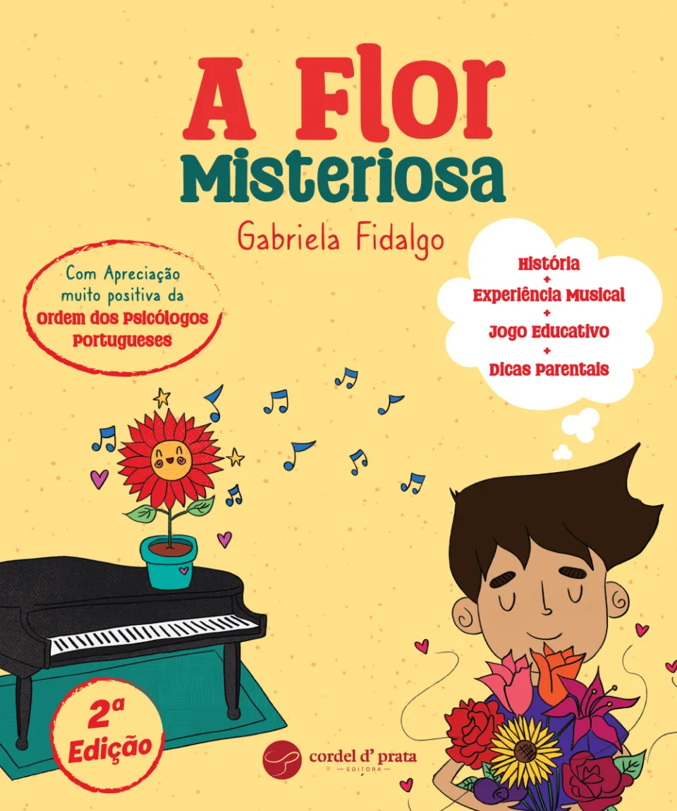 Capa de A Flor Misteriosa