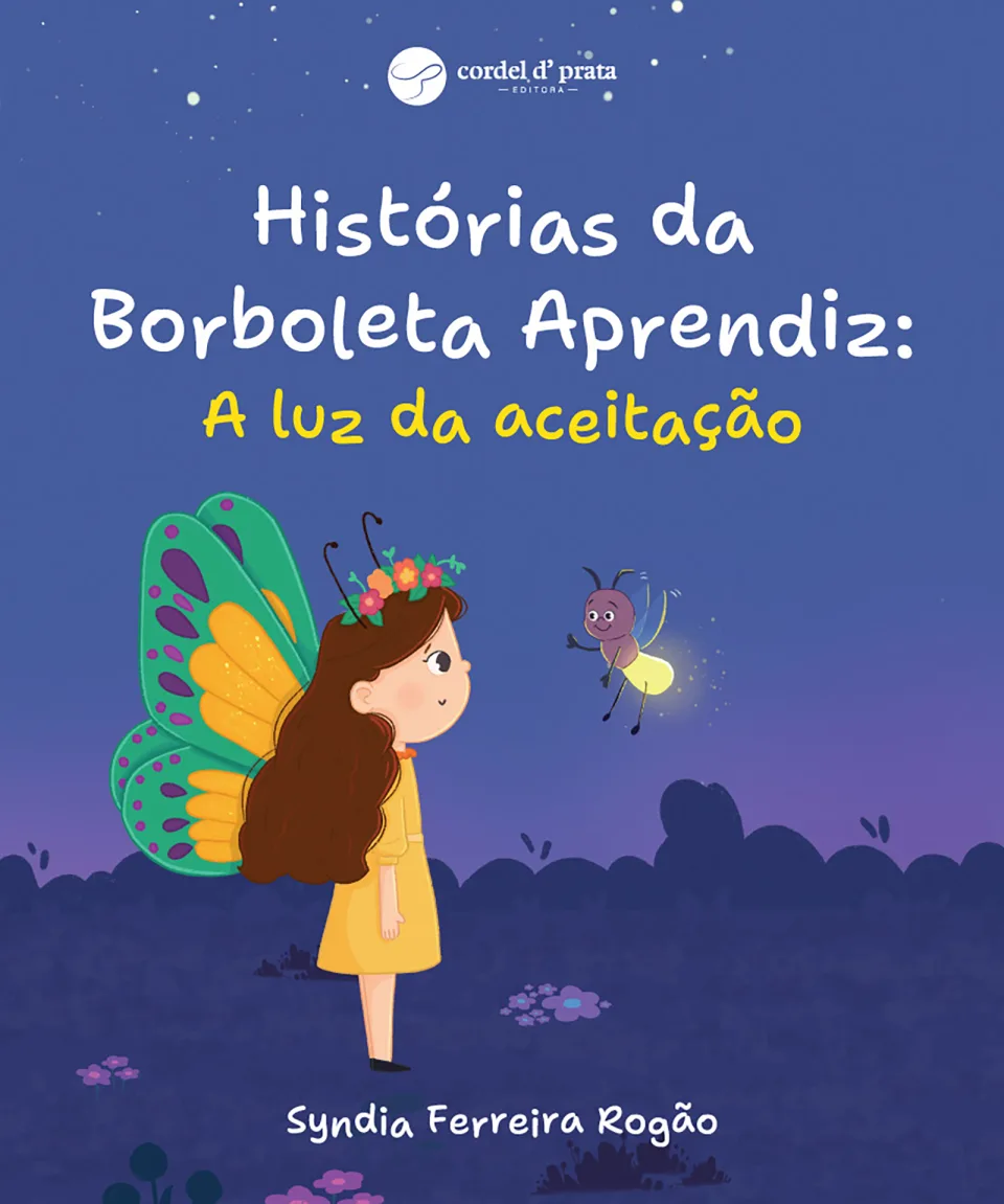 Capa de Histórias da Borboleta Aprendiz: A luz da aceitação