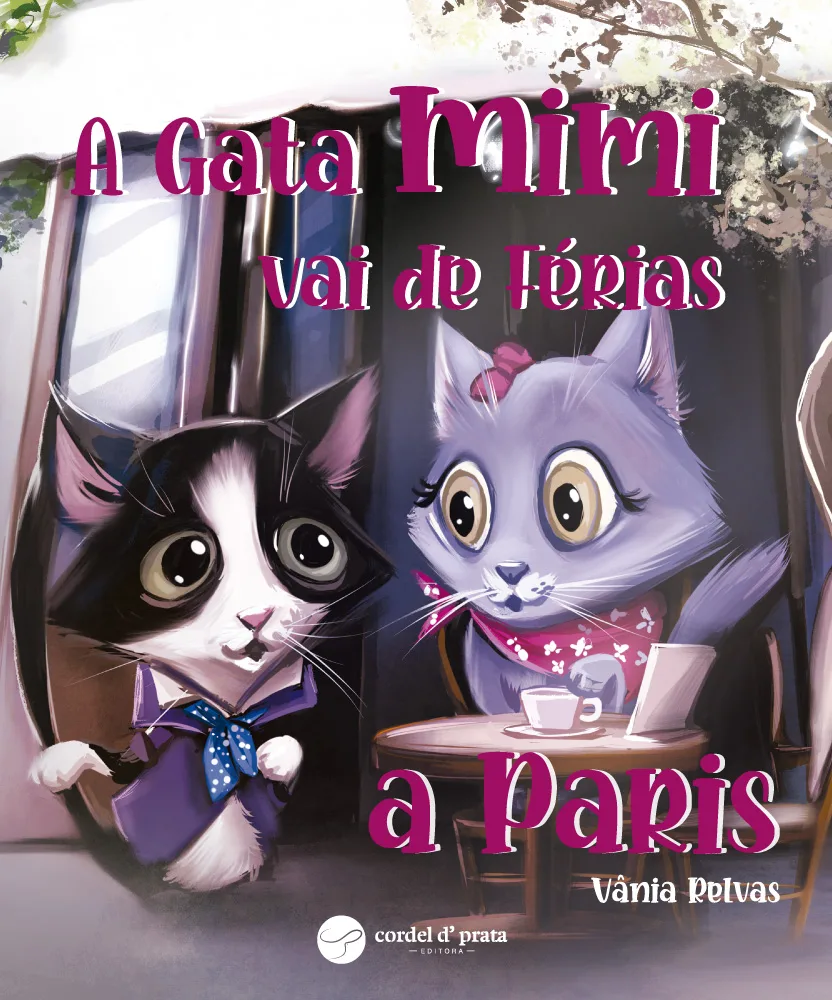 Capa de A Gata Mimi Vai de Férias a Paris
