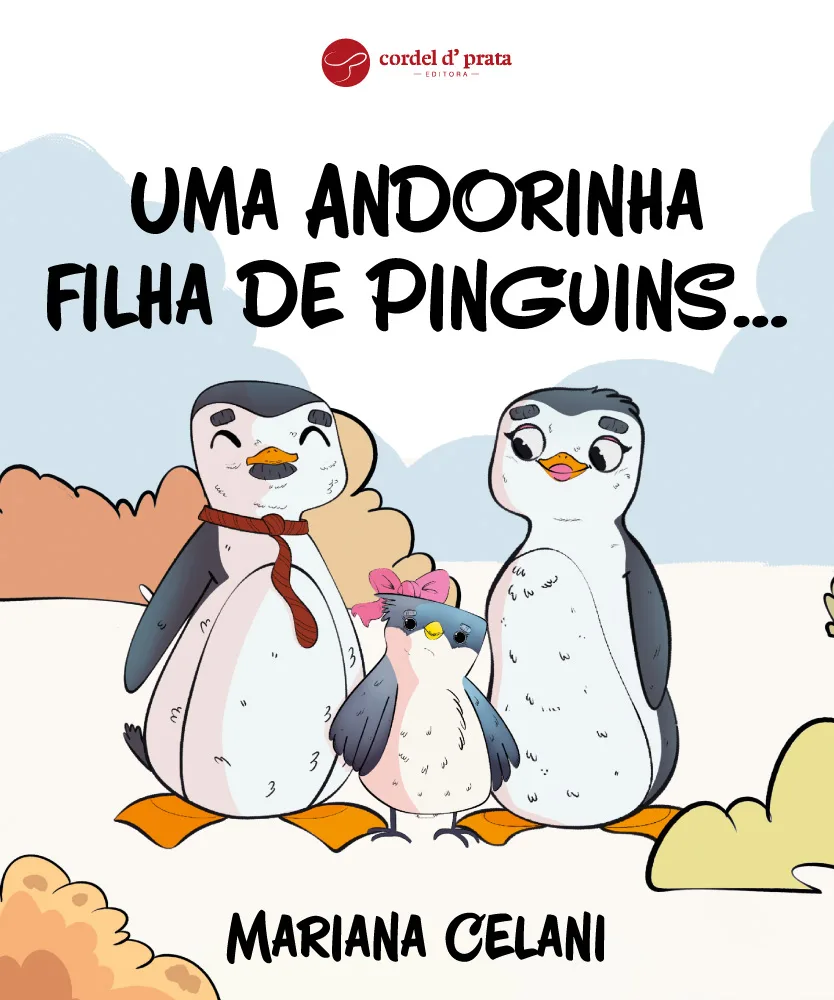 Capa de Uma Andorinha filha de Pinguins…