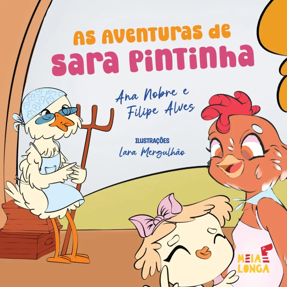 Capa de As Aventuras de Sara Pintinha