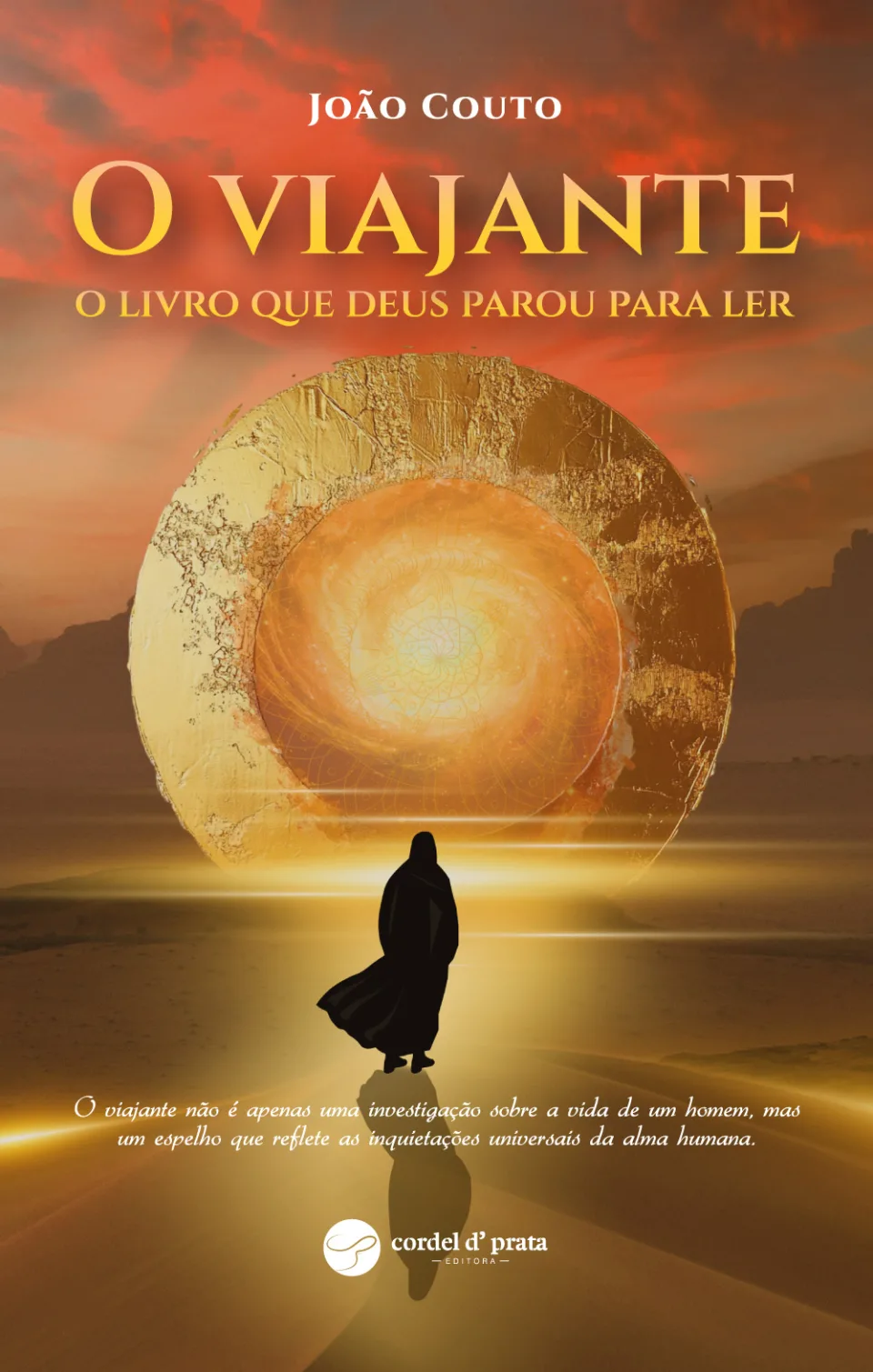 Capa de O viajante, o livro que deus parou para ler