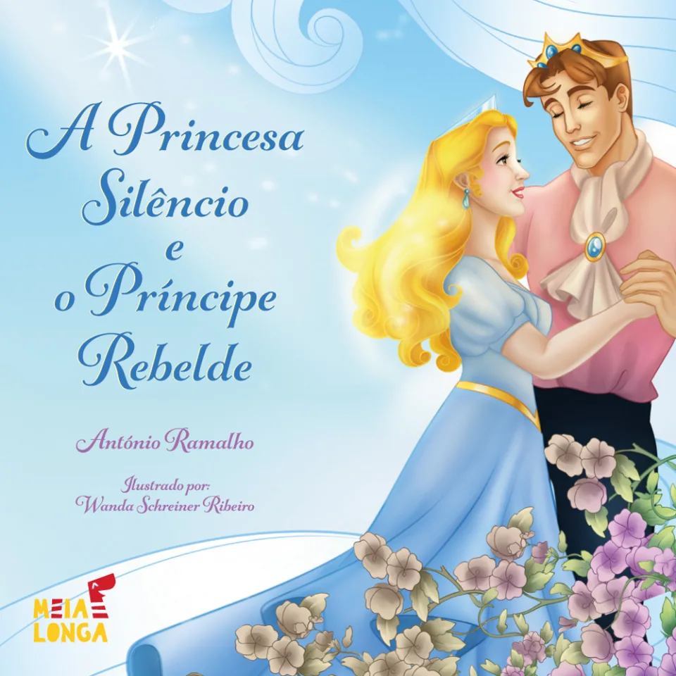 Capa de A princesa silêncio e o príncipe rebelde