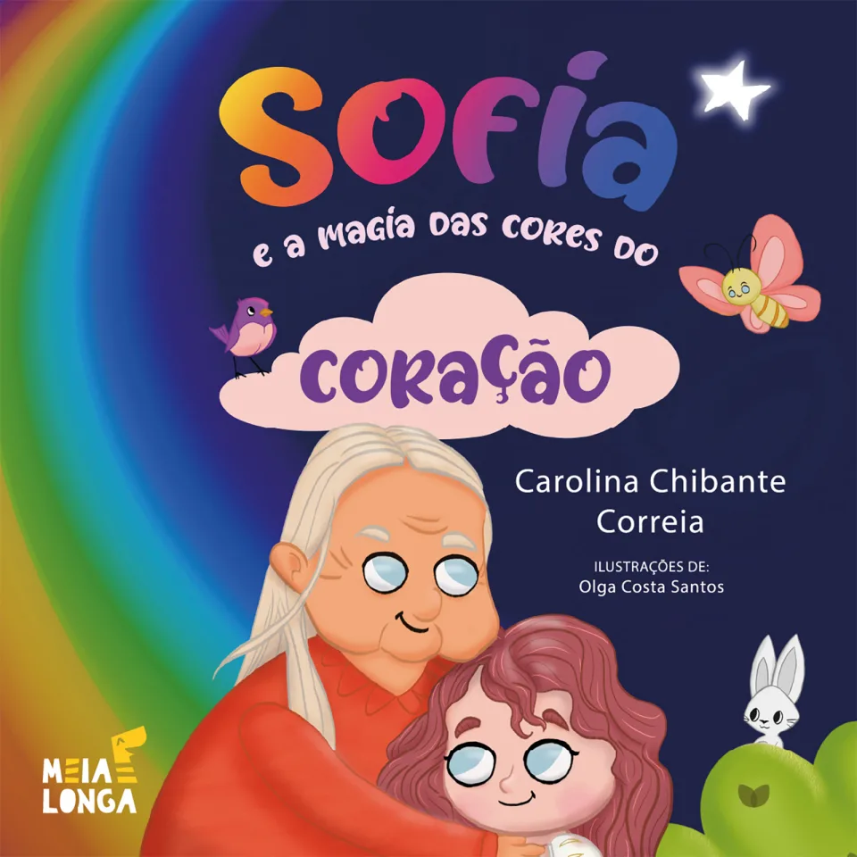 Capa de Sofia e a magia das cores do coração