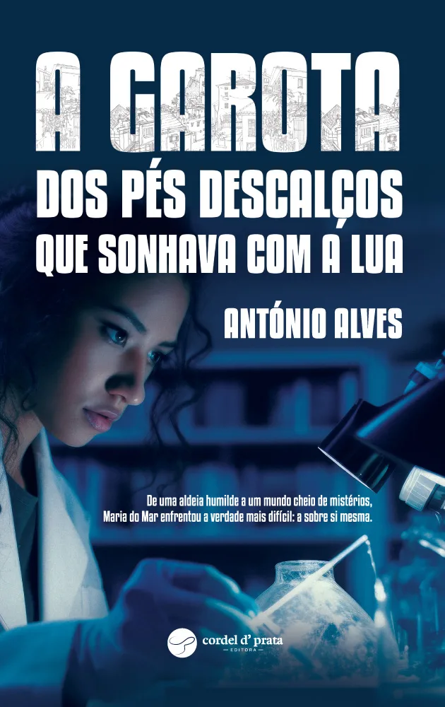 Capa de A Garota dos pés descalços que sonhava com a Lua