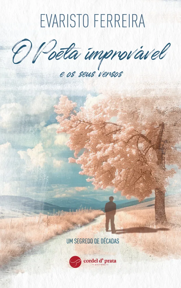 Capa de O poeta improvável e os seus versos