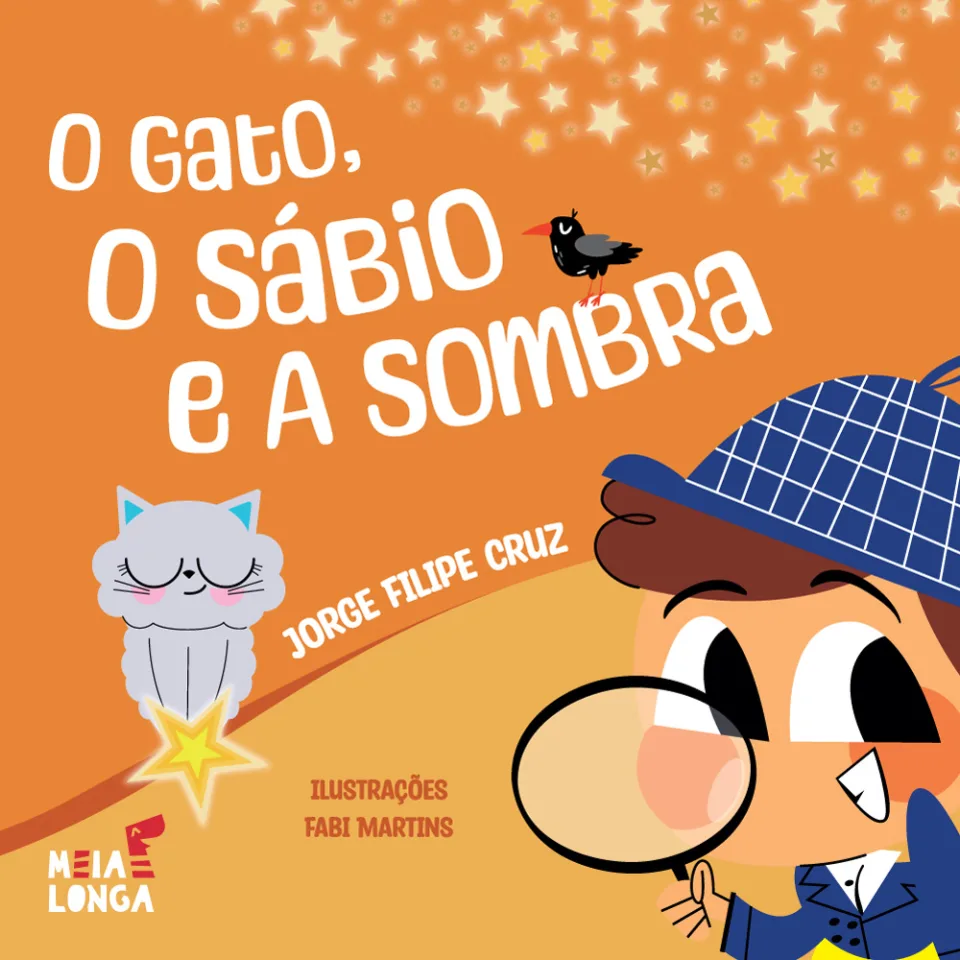 Capa de O Gato, O Sábio e A Sombra