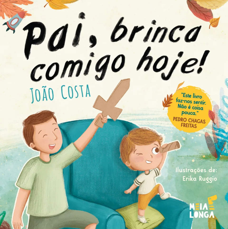 Capa de Pai, Brinca Comigo Hoje!