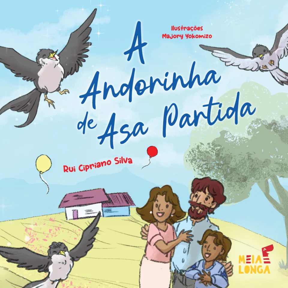 Capa de A Andorinha de Asa Partida