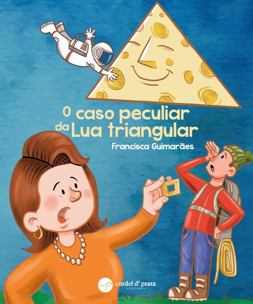 Capa de O caso peculiar da Lua triangular