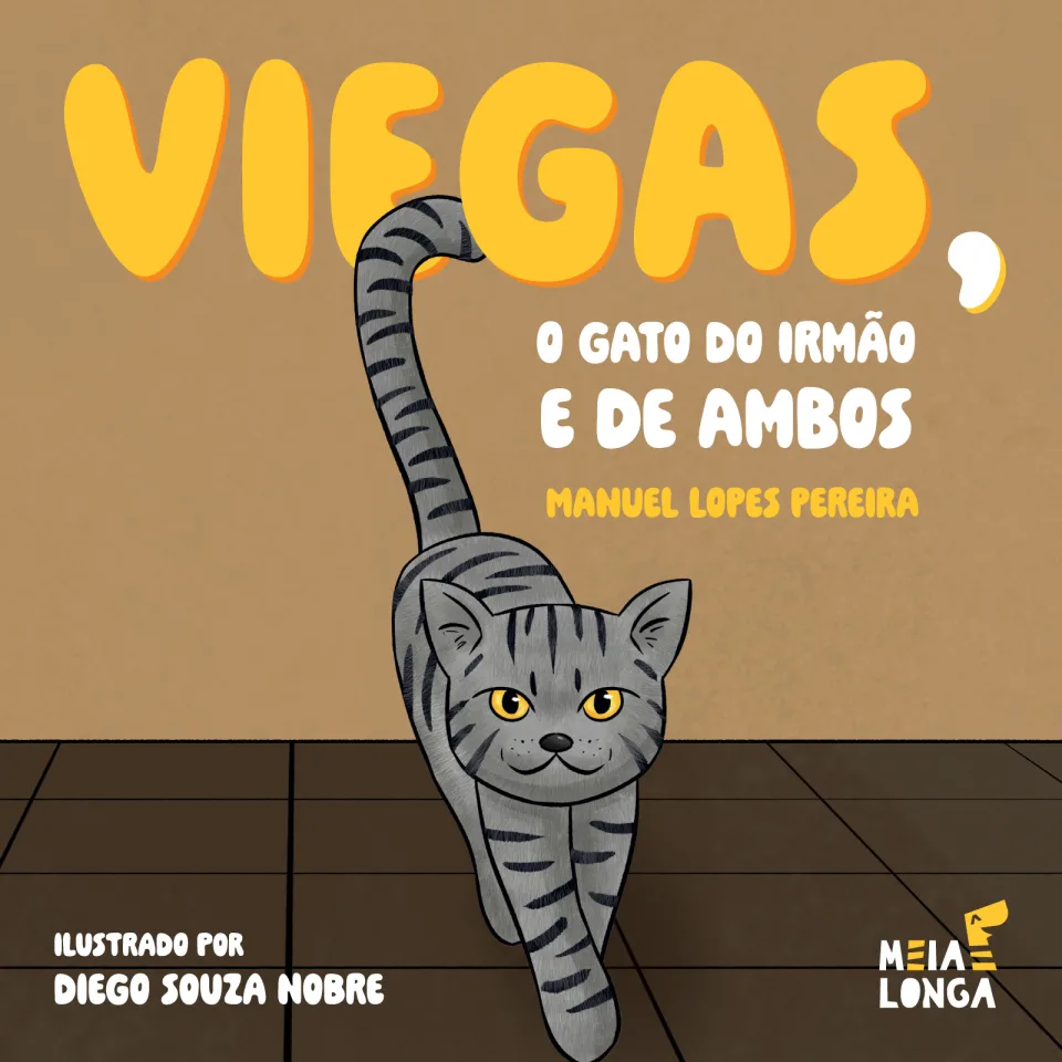 Capa de VIEGAS, o GATO do irmão e de ambos