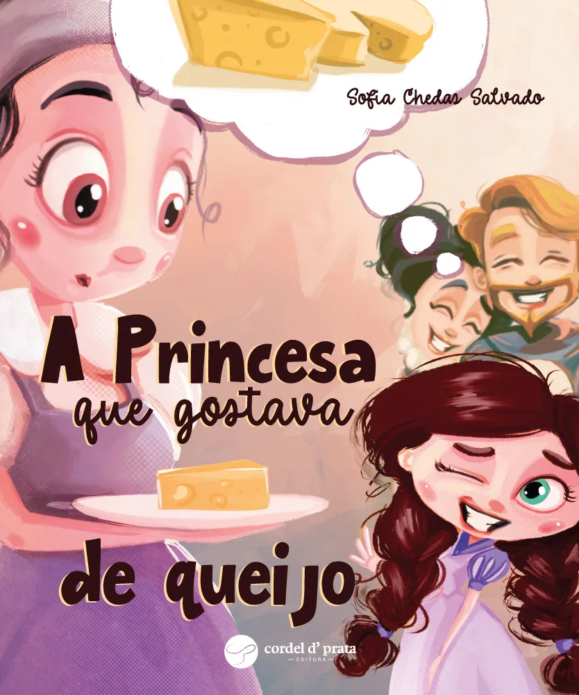 Capa de A Princesa que Gostava de Queijo