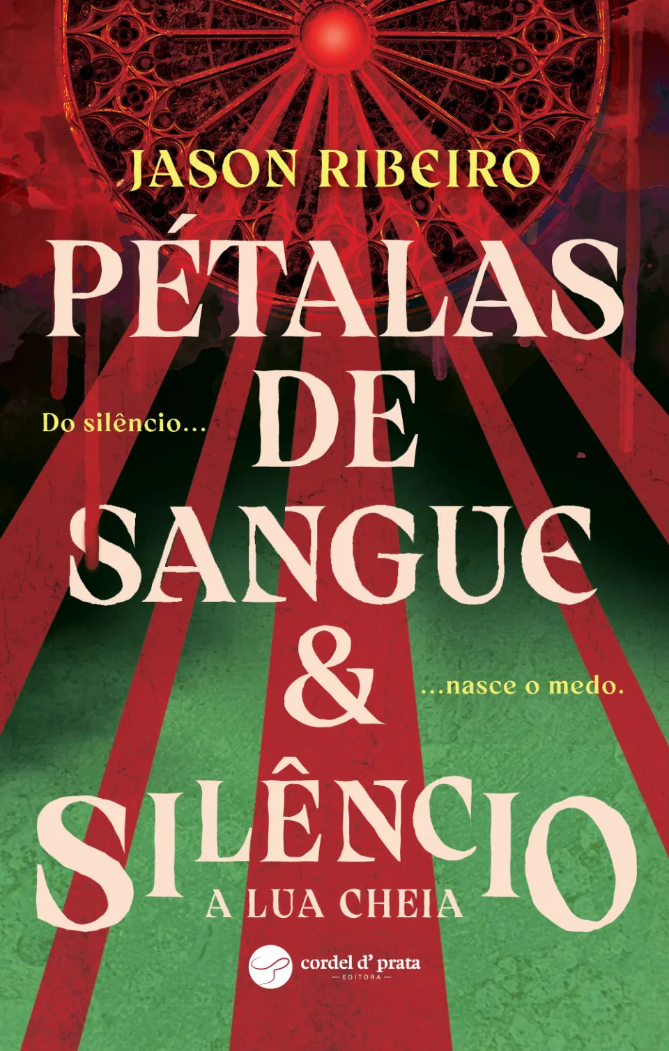 Capa de Pétalas de Sangue & Silêncio - A Lua Cheia