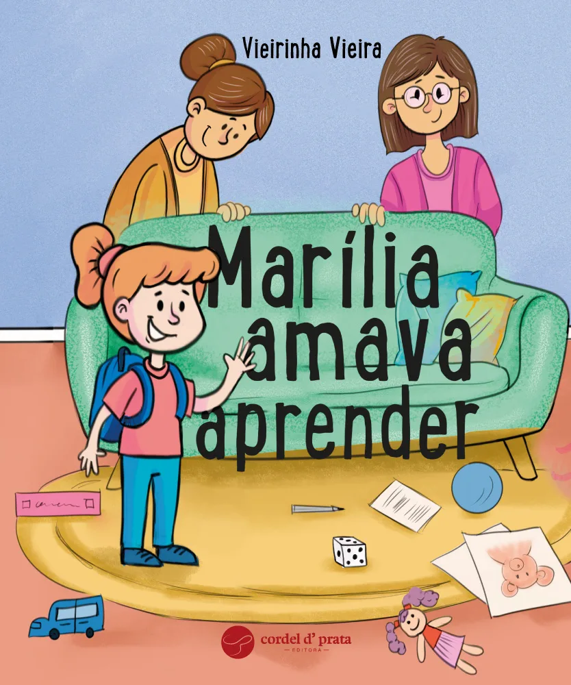 Capa de Marília Amava Aprender