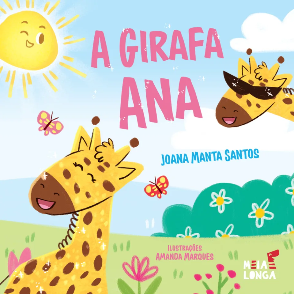Capa de A Girafa Ana