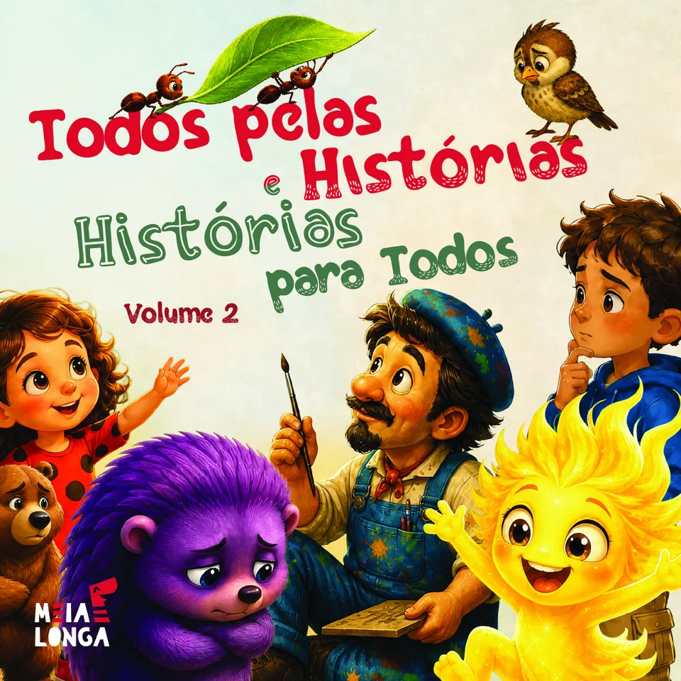 Capa de Todos pelas Histórias e Histórias para Todos - Volume 2