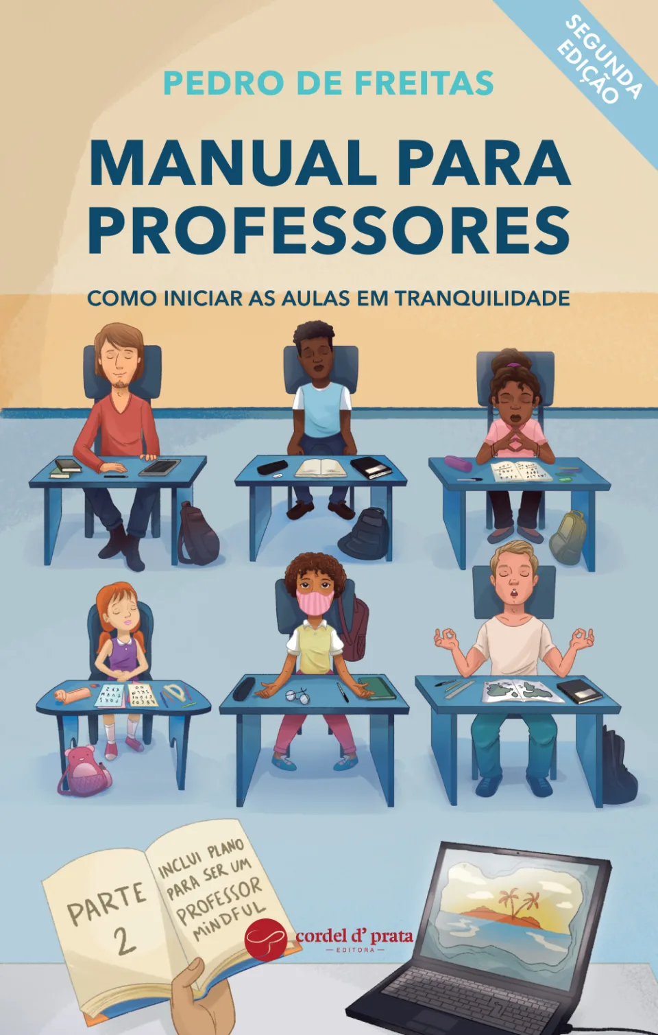 Capa de Manual para professores: como iniciar as aulas em tranquilidade