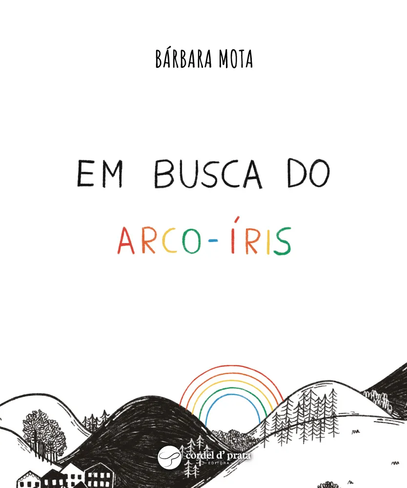 Capa de Em busca do arco-íris