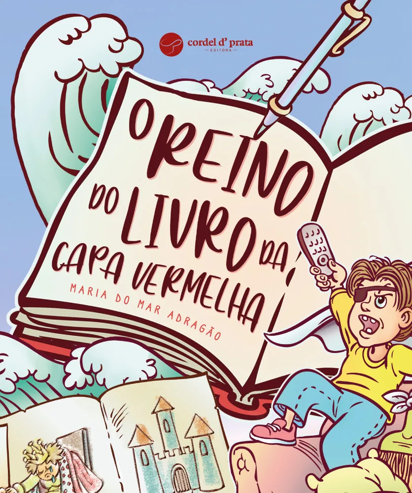Capa de O Reino do livro da capa vermelha