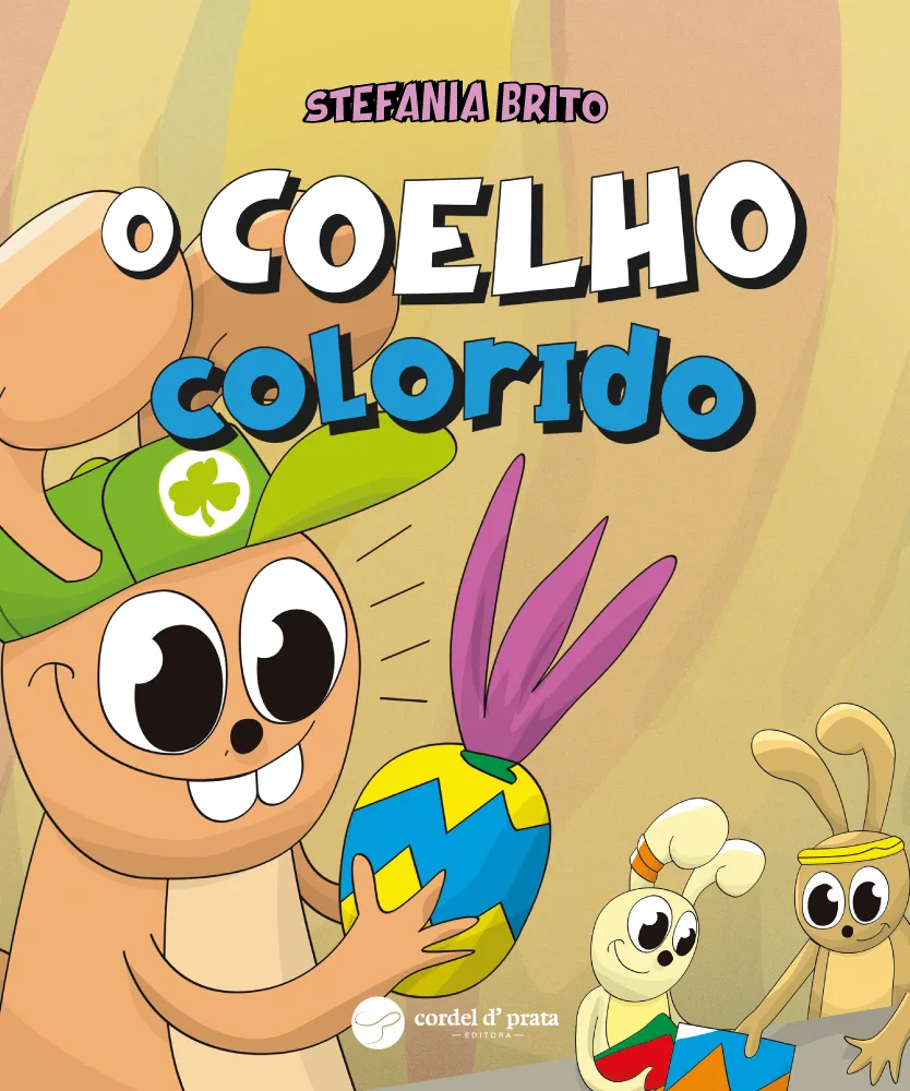 Capa de O Coelho Colorido