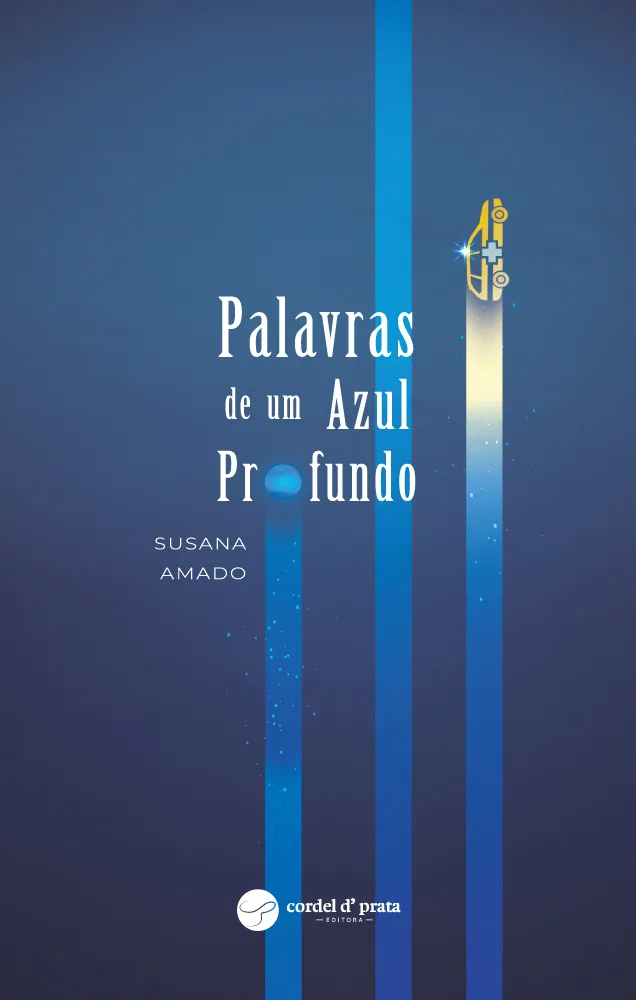 Capa de Palavras de um Azul Profundo