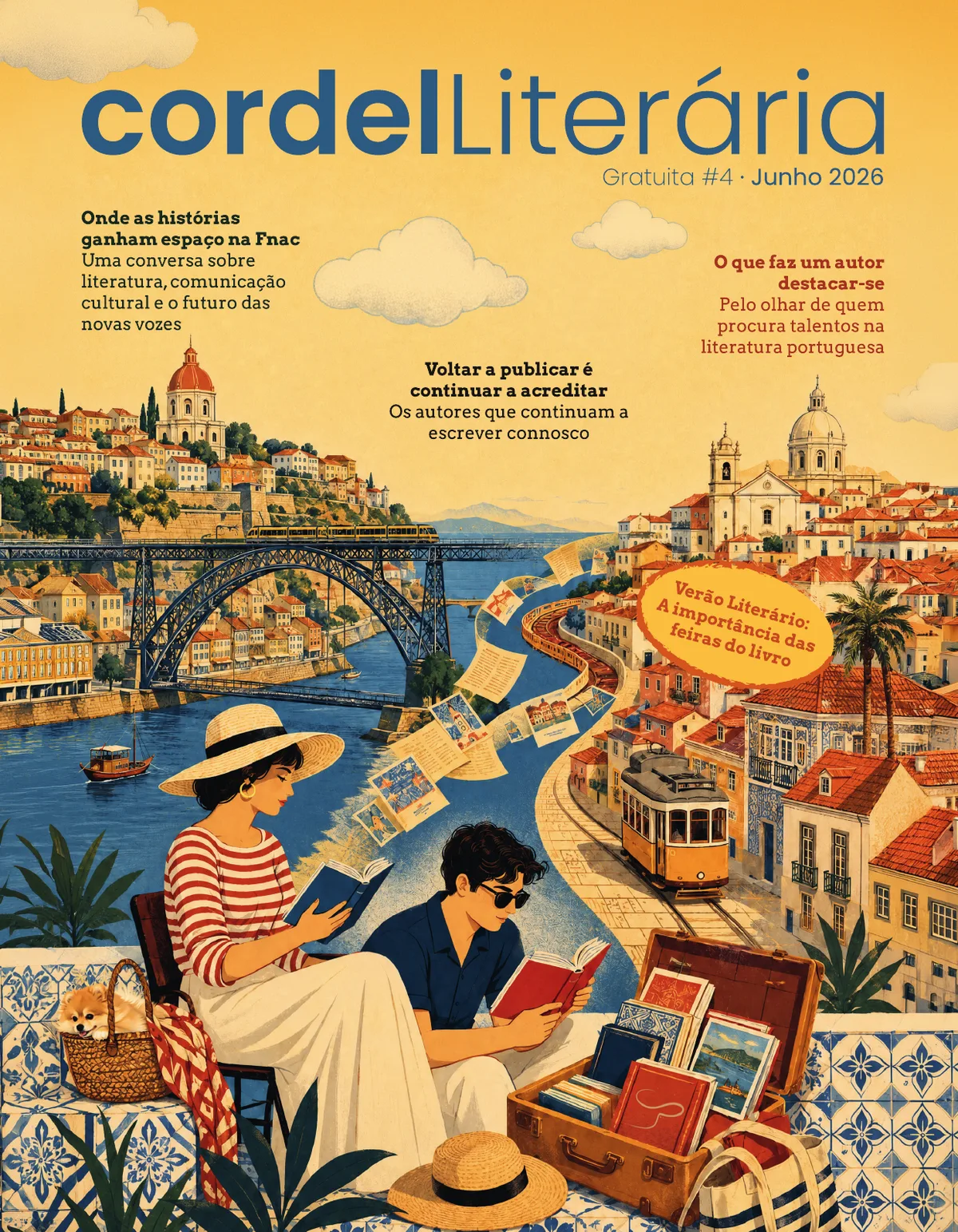 Capa da Cordel Literária n.º 4, junho de 2026