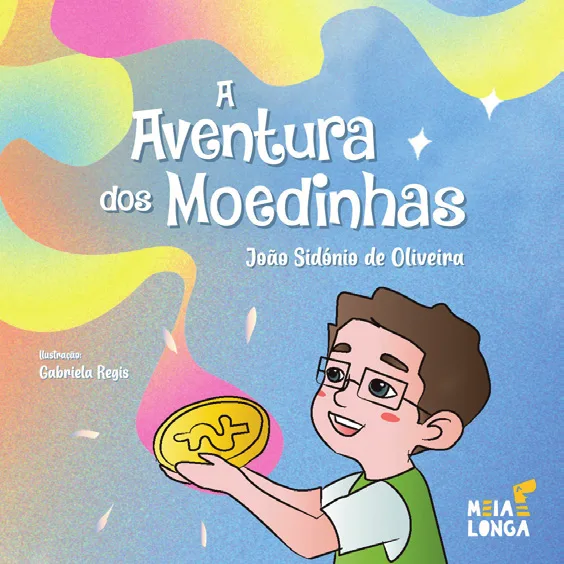 Capa de «A aventura dos moedinhas», de João Sidónio de Oliveira