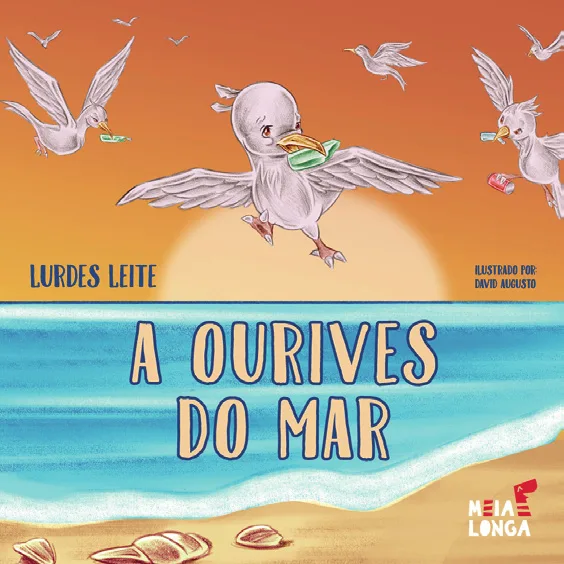 Capa de «A ourives do mar», de Lurdes Leite