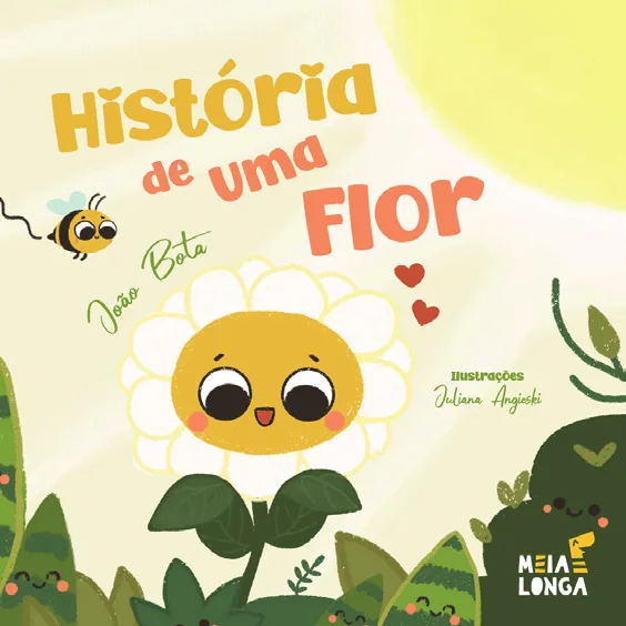 Capa de «História de uma flor», de João Bota