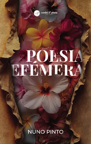 Capa de «Poesia Efémera», de Nuno Pinto