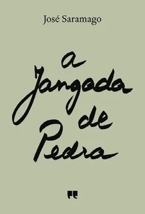 Capa de «A Jangada de Pedra», de José Saramago