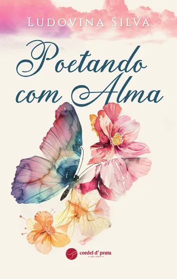 Capa de «Poetando com Alma», de Ludovina Silva