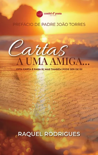 Capa de «Cartas a uma amiga...», de Raquel Rodrigues