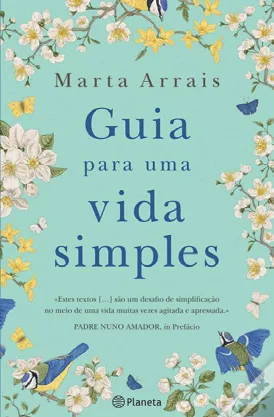 Capa de «Guia para uma vida simples», de Marta Arrais