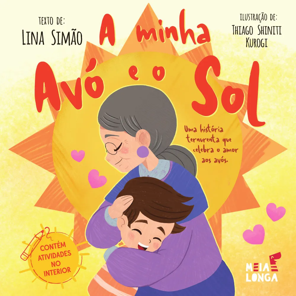 Capa de «A Minha Avó e o Sol»